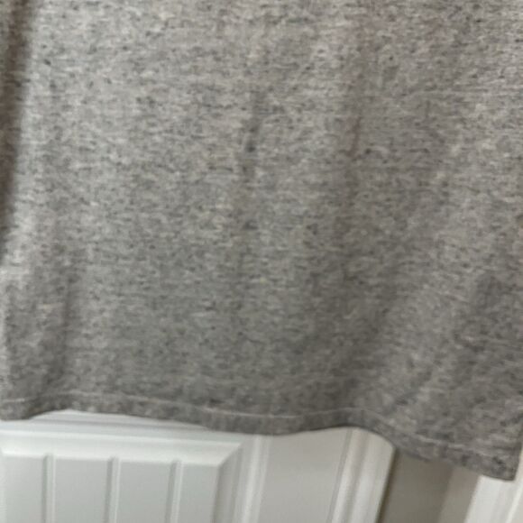 American Eagle Henley T-Shirt Mens Size S Seriously Soft Short Sleeve Gray - Picture 7 of 8